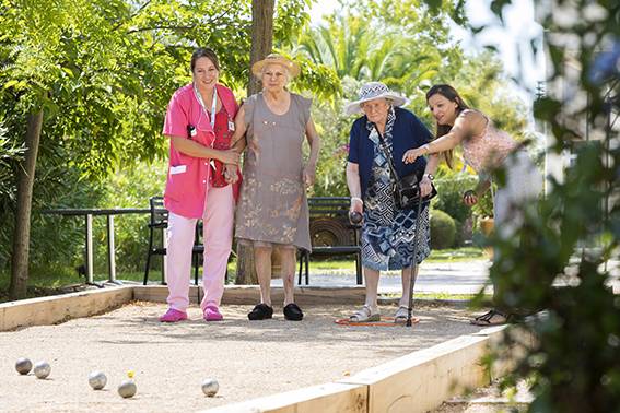 partie de pétanque à Saint Raphaêl